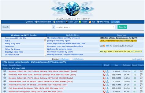 eztv proxy portal